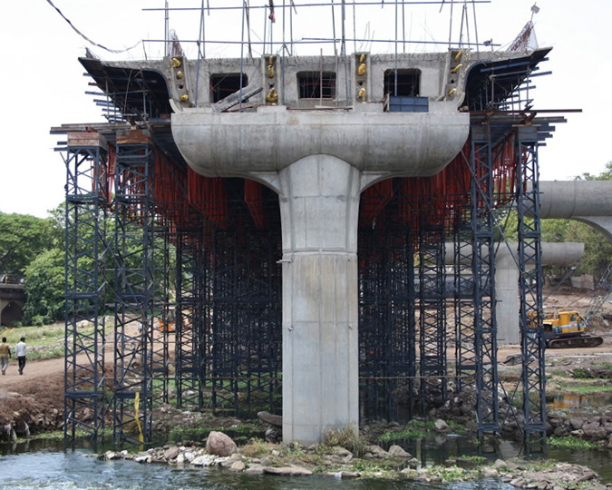 Casting of Pier & Pier Cap