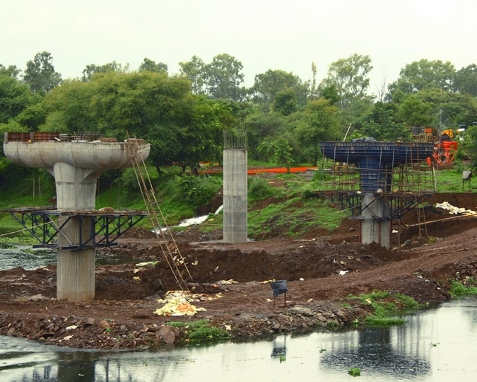 Casting of Pier & Pier Cap