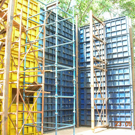 Conventional Wallform Shuttering