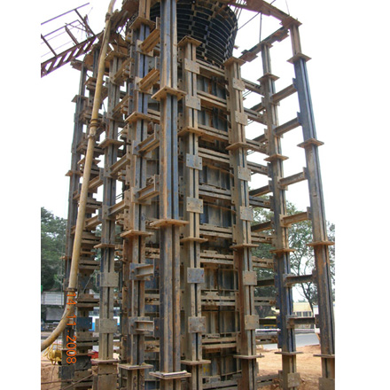 Pier with Frame Work